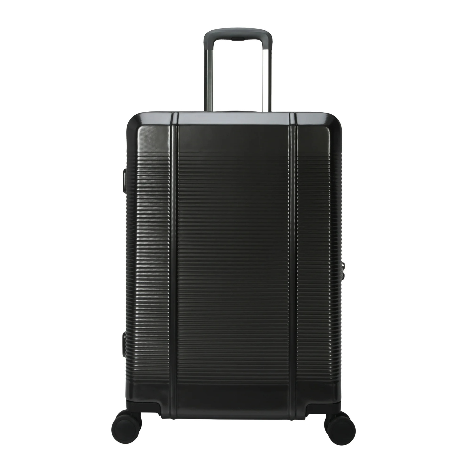 btL 28-inch Expandable Hardside Checked Upright Luggage, Black | Walmart (US)