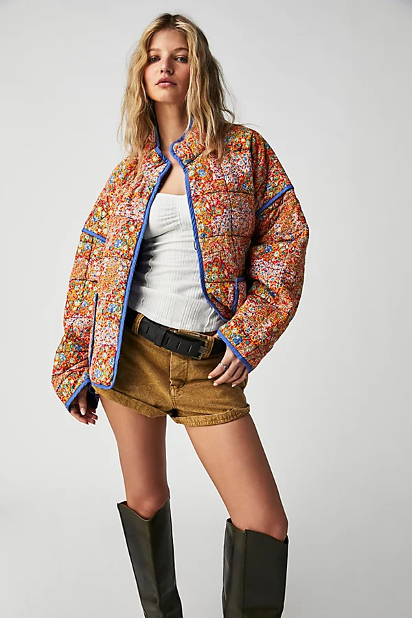 Chloe Jacket by Free People, Candy Combo, L | Free People (Global - UK&FR Excluded)