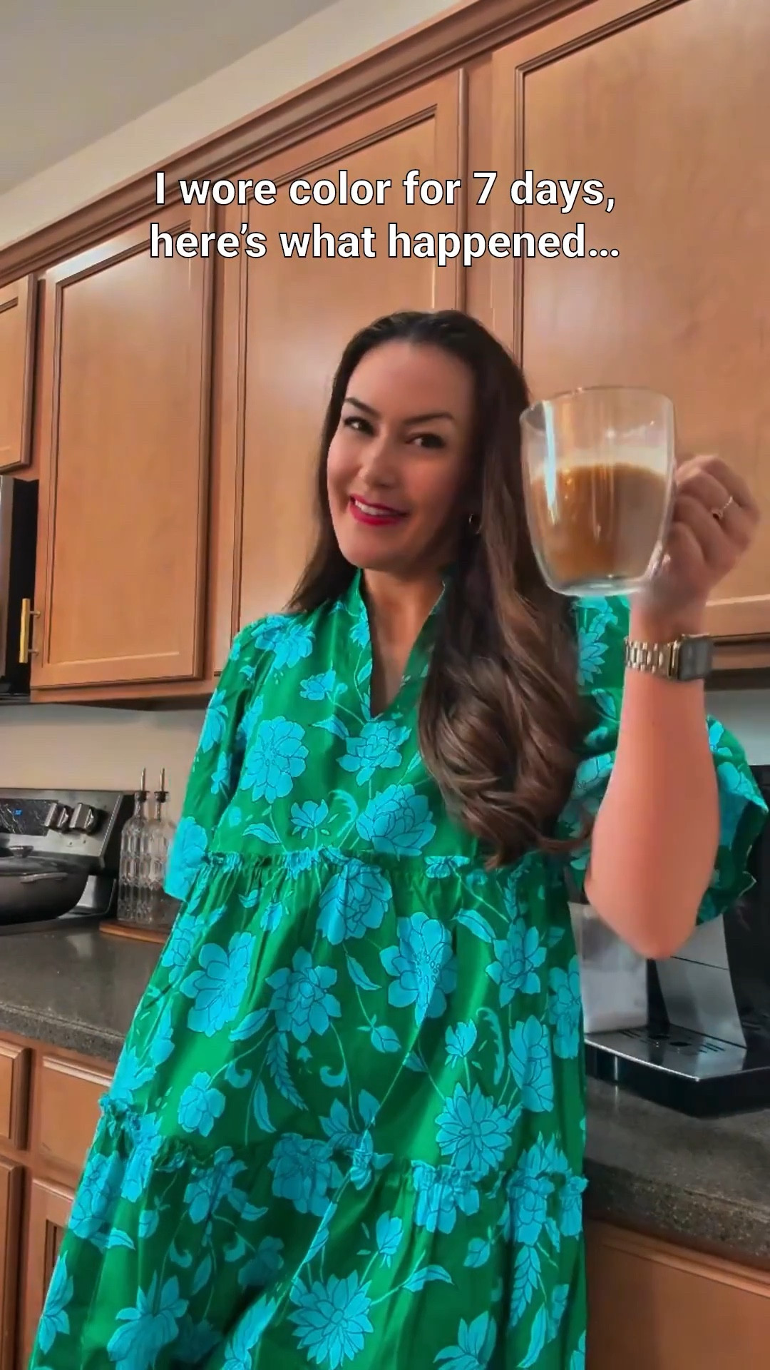 Here’s what happened👇👇

For years, I played it safe with neutrals. They were easy, they felt chic, and honestly? I was scared of standing out.

But then I challenged myself to wear color every single day for a week…and the results surprised me:

✨ More compliments, even from total strangers!

💃 More confidence - like, an *actual* mood boost

🛍️ I got WAY more creative with my outfits

🙋‍♀️ And the biggest surprise? I felt more myself than ever before

Because here’s the truth: Color isn’t just about what you wear - it’s about how you show up in the world.

Neutrals are safe. But color? Color is powerful.

So, are you ready to break up with boring outfits? Follow along bestie & let’s find confidence in color together 🎨

#LTKWatchNow #LTKFindsUnder100 #LTKStyleTip