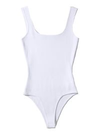 'Ana' Square Neck Ribbed Bodysuit (4 Colors) | Goodnight Macaroon