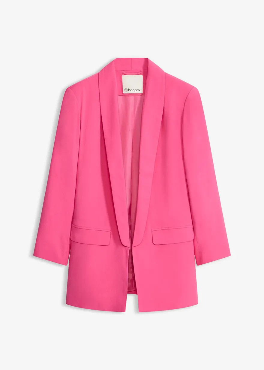 Charismatischer Longblazer mit geradem Saum. - pink | bonprix | Bonprix DE