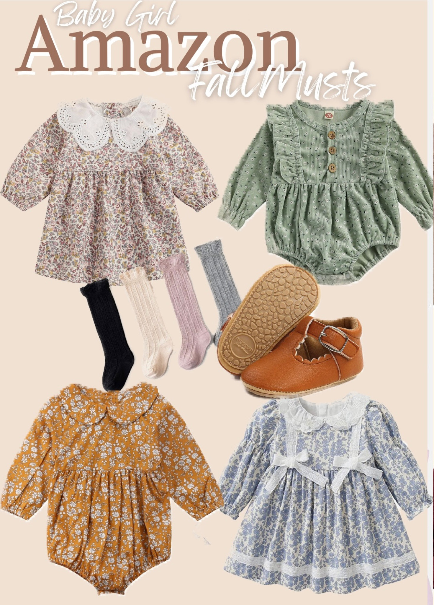 Baby girl Fall outfits and accessories! Amazon girl dresses and bubbles!

#LTKSeasonal #LTKbaby #LTKunder50