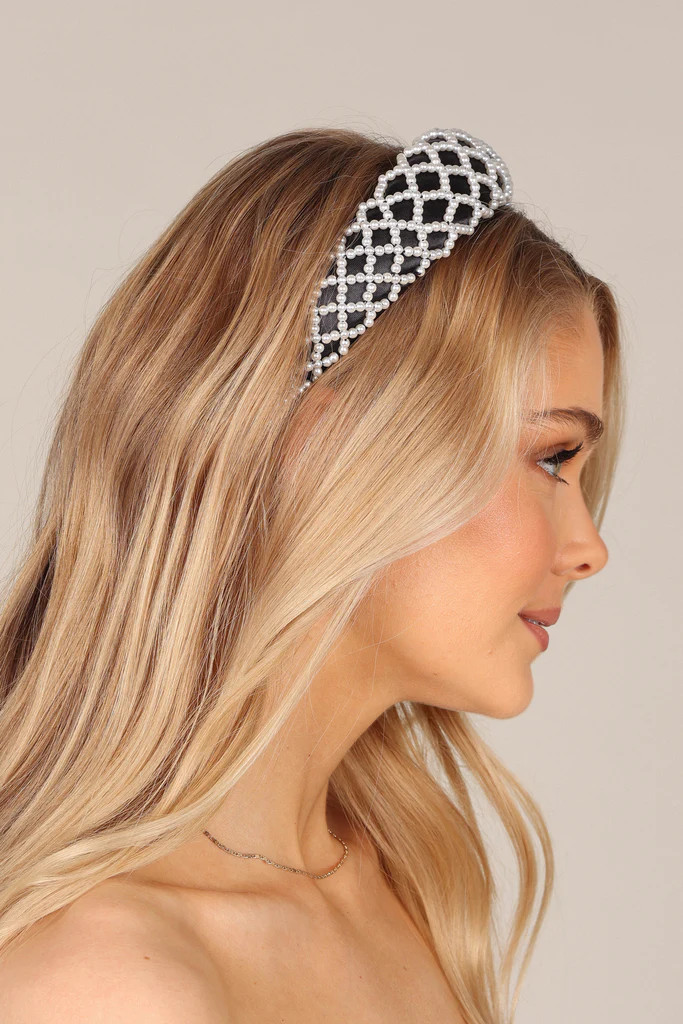 Blair Headband - Black/Pearl | Petal & Pup (US)