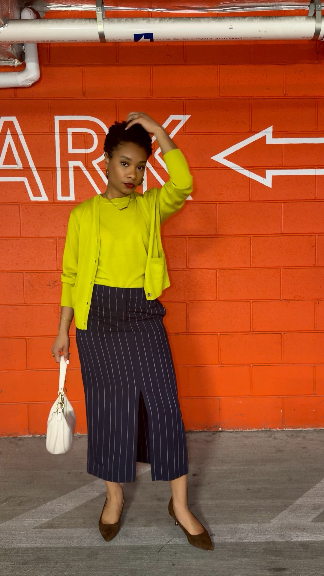 I got so many compliments on this chartreuse twin set! It’s super light weight and soft too. 

#LTKgrwm #LTKSeasonal #LTKootd