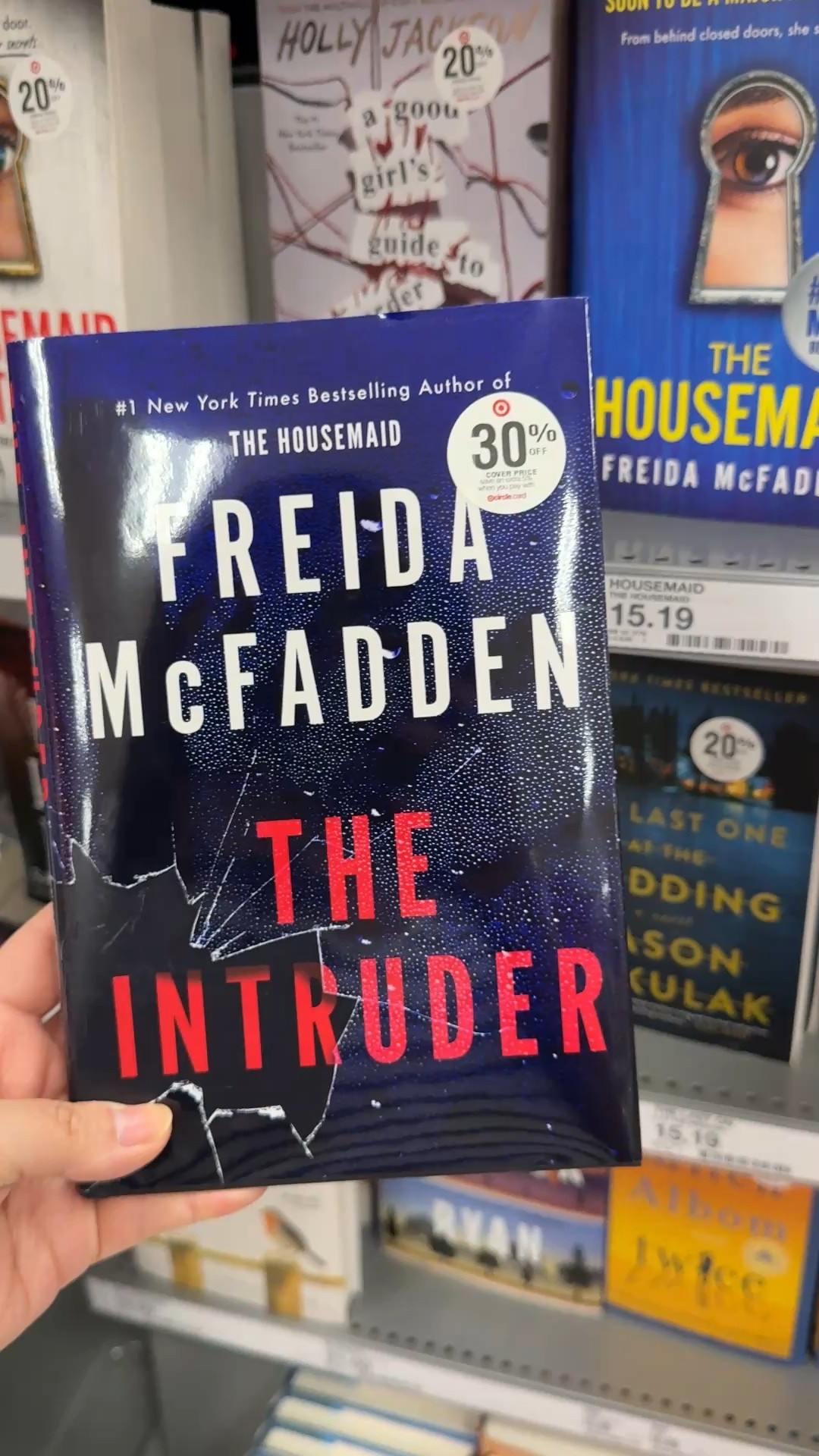 next on my tbr, the new freida mcfadden book. need a new thriller right now! #reading #books #thrillerbooks #shopping