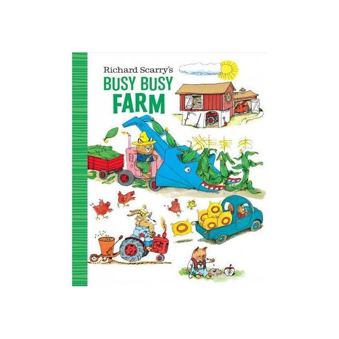 Richard Scarry's Busy Busy Farm - (Richard Scarry's Busy Busy Board Books) (Board Book) | Target