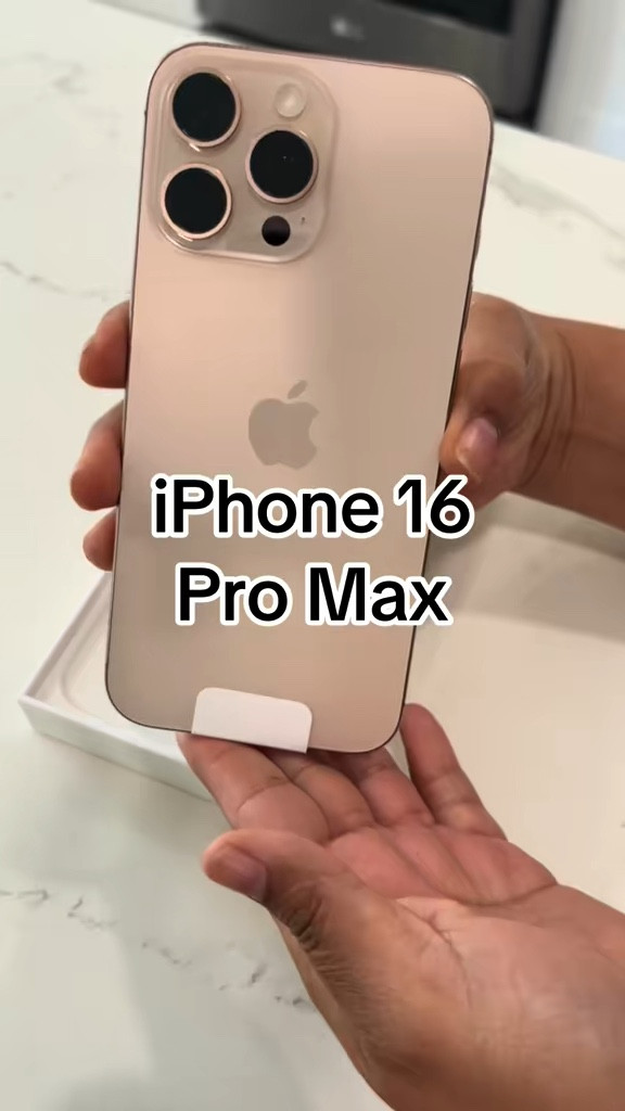 My favorite one yet! iPhone 16 Pro Max in the color desert titanium #apple #iphone16

#LTKGiftGuide