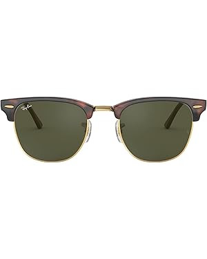 Ray-Ban RB3016 Clubmaster Square Sunglasses | Amazon (US)