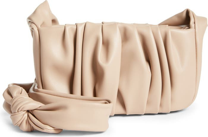 Ruched Baguette Crossbody Bag | Nordstrom | Nordstrom
