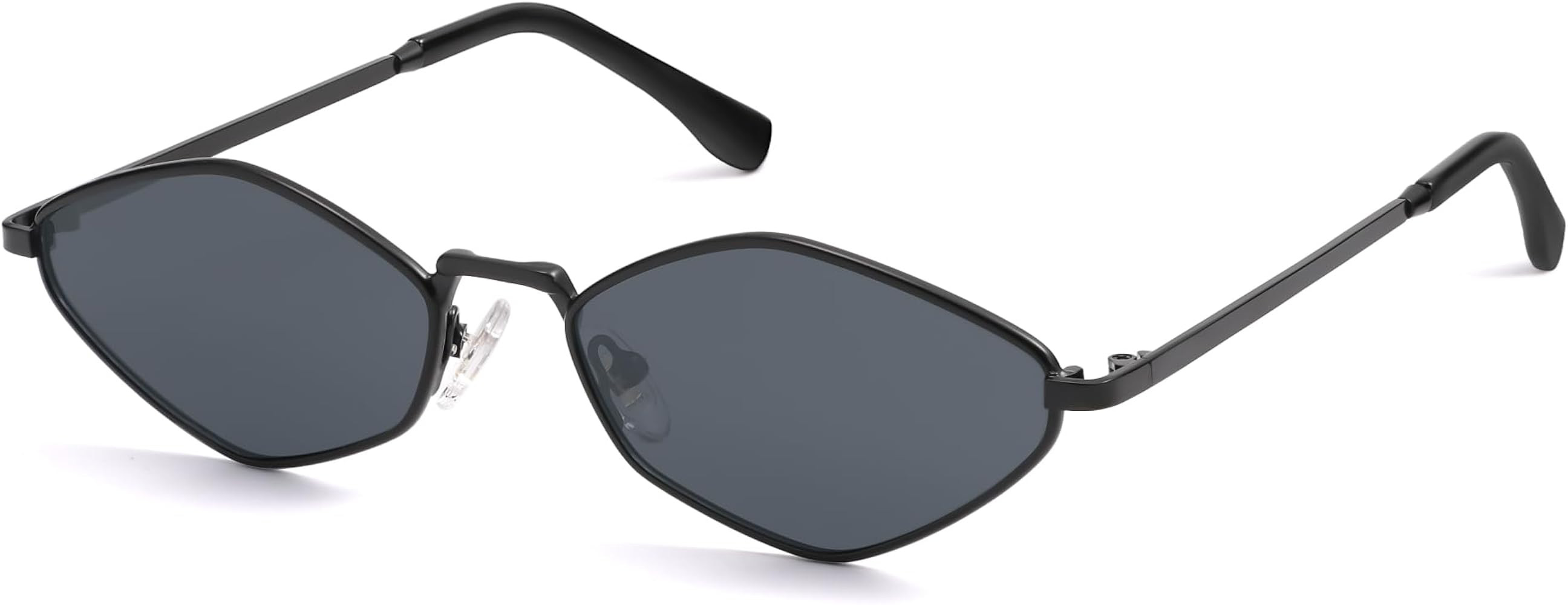 SOJOS Retro Small Polarized Sunglasses Womens Mens Vintage Narrow Irregular Shades UV400 SJ1233 | Amazon (US)