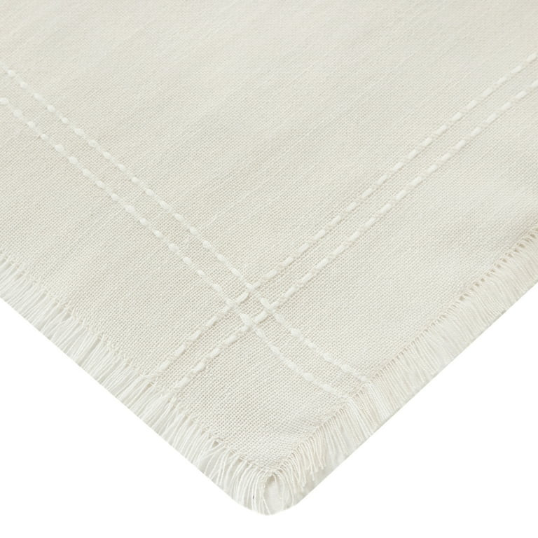 Better Homes & Gardens BG FRINGE 4PK NP - 20 x 20 - Beige - 57% Polyester/43% Cotton | Walmart (US)