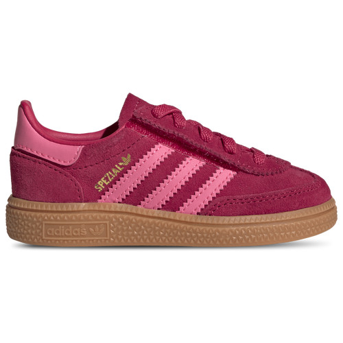 Boys adidas adidas Handball Spezial - Boys' Toddler Shoe Lucid Pink/Ruby Red Size 05.0 | Kids Foot Locker (US)
