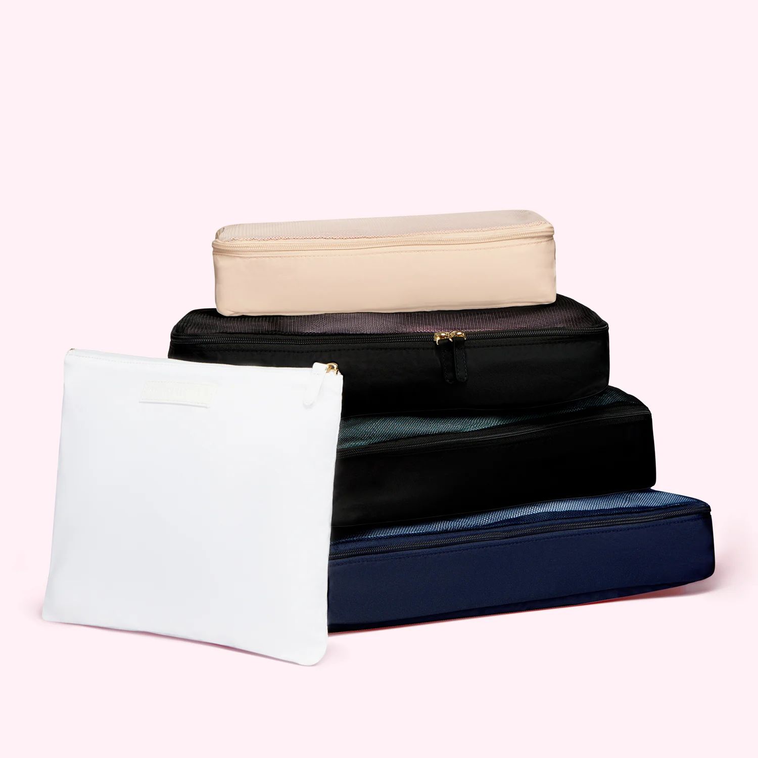 Pastel Nylon Packing Cubes (Set of 5) | Stoney Clover Lane | Stoney Clover Lane