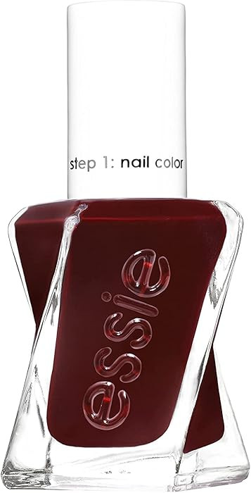 Essie Gel Couture Nail Polish Deep Red Spiked With Style 0.46 fl oz | Amazon (US)