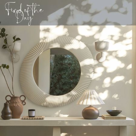 We are huge lovers of an organic shaped wall mirror because they quickly add elegance and visual interest into the home! Use this one above a sideboard, buffet or console table  

#LTKSeasonal #LTKhome #LTKfamily