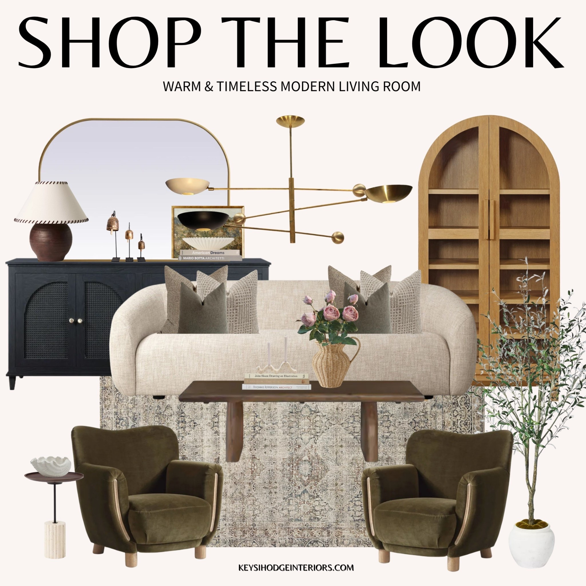 This living room combines some of my favorite elements. Warm wood tones, soft curved shapes, and pieces that feel classic without being boring.

It’s inviting, relaxed, and still pulled together. I wanted something that feels timeless but still has personality.

#LTKStyleTip #LTKSaleAlert #LTKHome