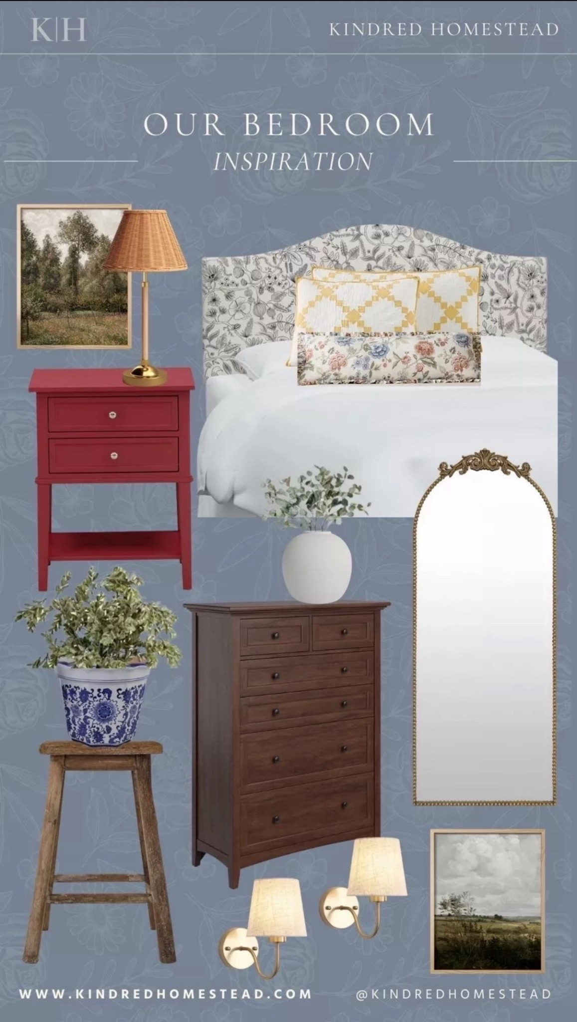 Primary bedroom inspiration rooted in timeless furniture, soft neutrals, and layered patterns that make a space feel collected—not trendy. A room meant to rest in for years to come.

#LTKHome