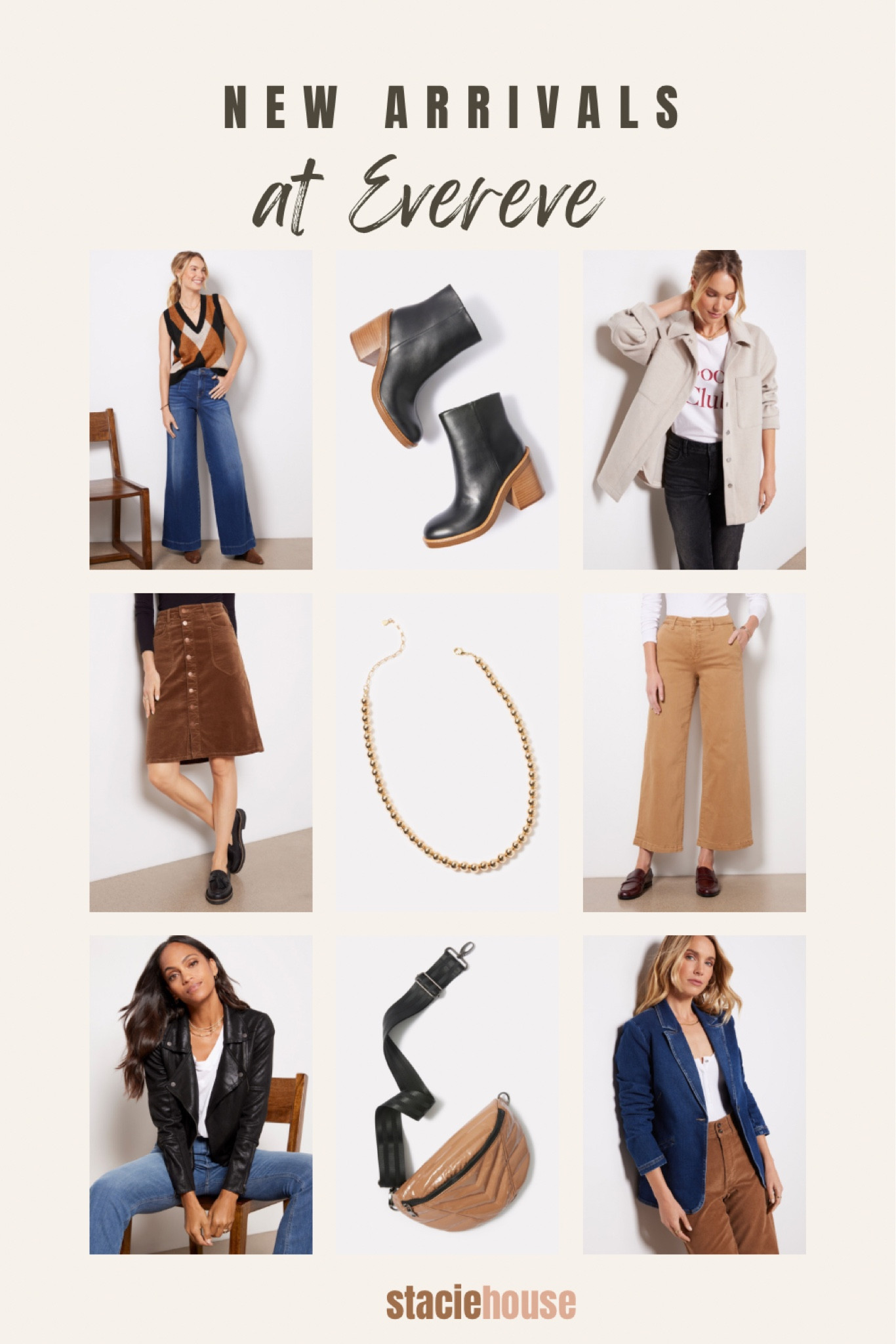 Hi friend! It’s still hot, but all the Fall styles have me wanting to get to the cooler temps faster. Here are some of the new Fall pieces that I’m loving from Evereve. Take care! 

#LTKSeasonal #LTKover40 #LTKworkwear