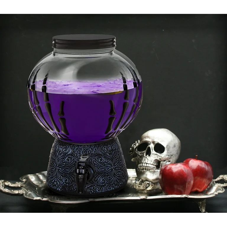 Way To Celebrate Halloween Skeleton Hands Drink Dispenser | Walmart (US)