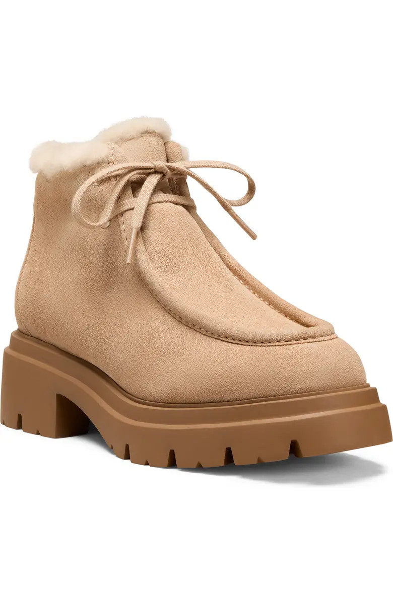Hudson Genuine Shearling Lined Chukka Boot (Women) | Nordstrom