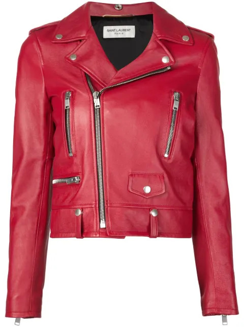 classic biker jacket | FarFetch US
