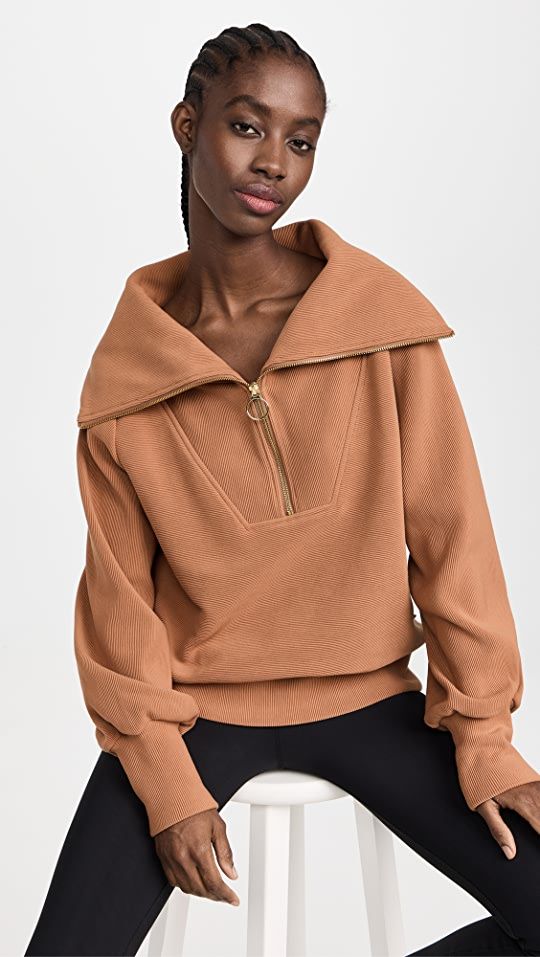 Varley Vine Half Zip Sweatshirt | SHOPBOP | Shopbop