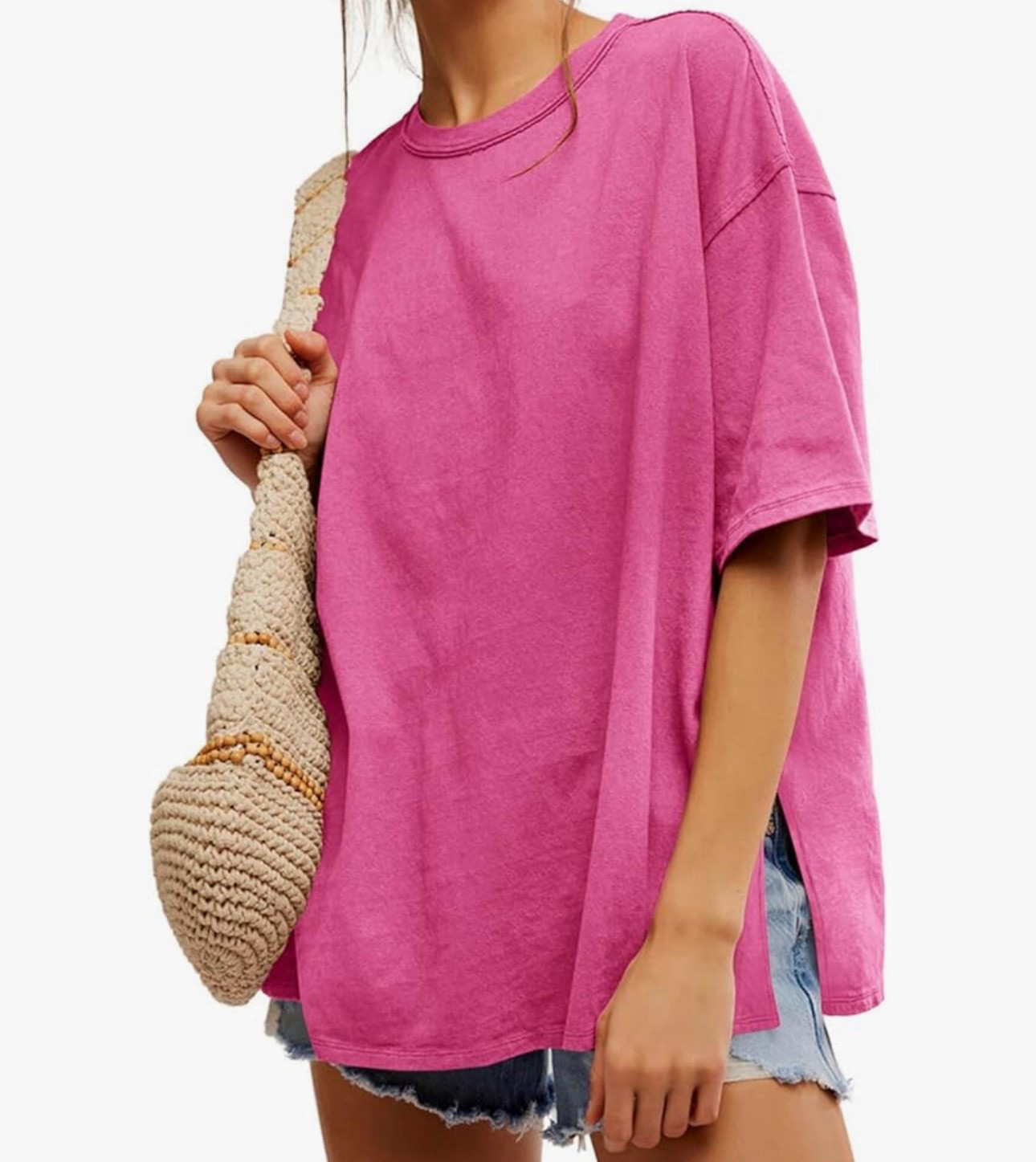 FP dupe! Oversized, flowy and comfy shirt from Amazon! 

#LTKActive #LTKMidsize #LTKSummerEdit