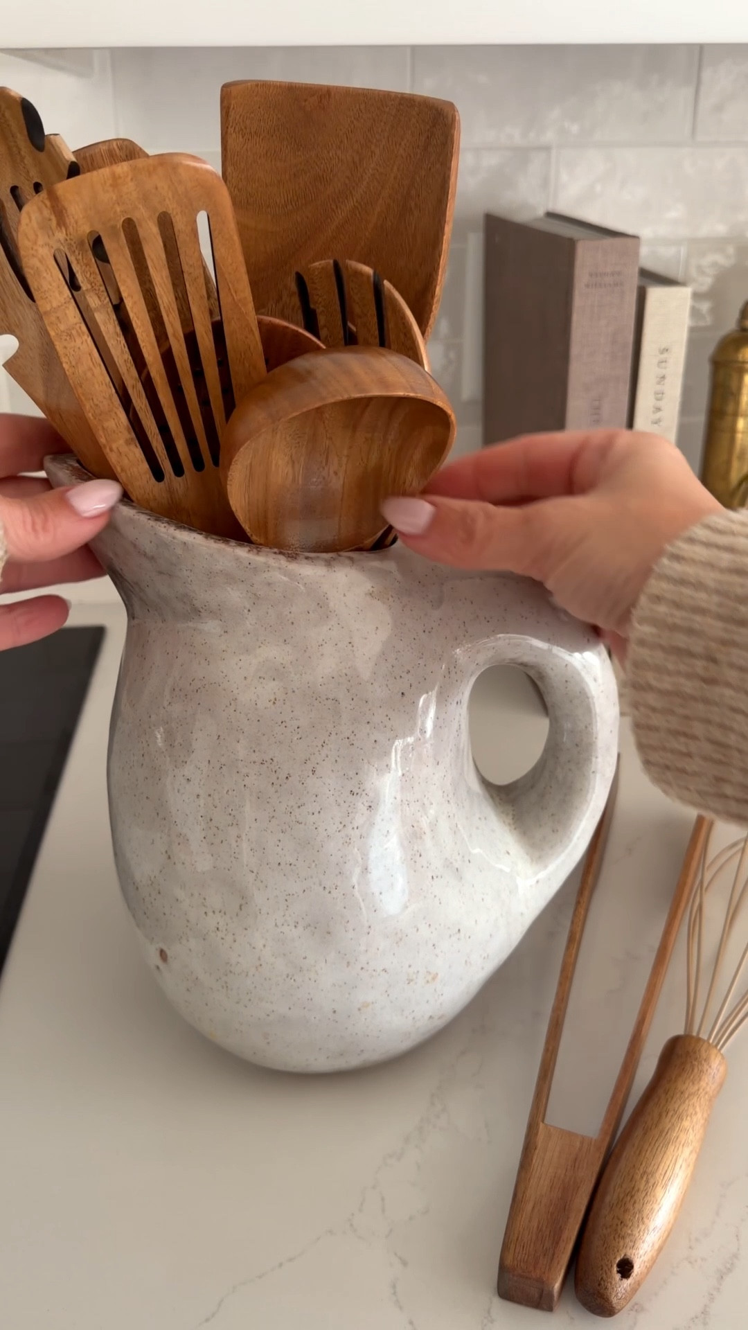 Ditch the plastic! This is my favorite wood utensil set 🤍

#LTKSaleAlert #LTKHome