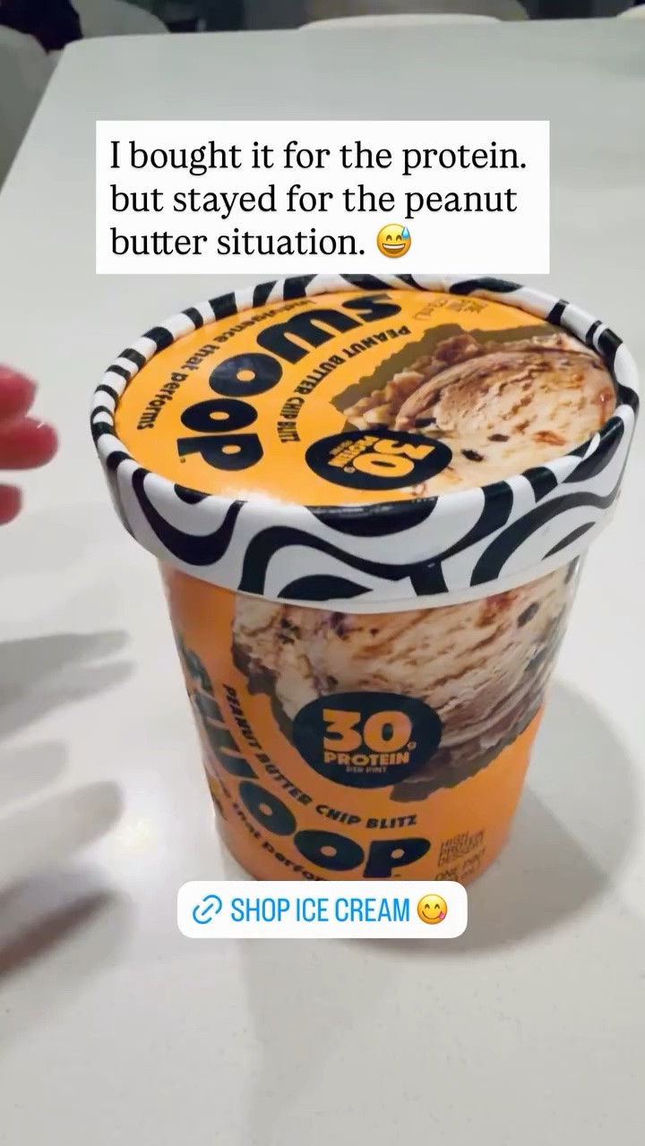 I bought it for the protein… but stayed for the peanut butter situation. 😅

#LTKHome #LTKOver40 #LTKfoodie