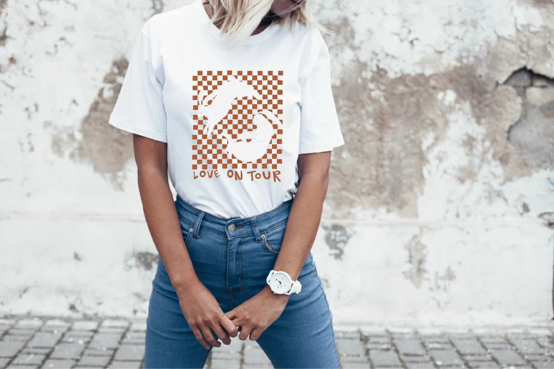 Love on Tour Bunnies Graphic T Shirt Harry Styles Harrys - Etsy | Etsy (US)