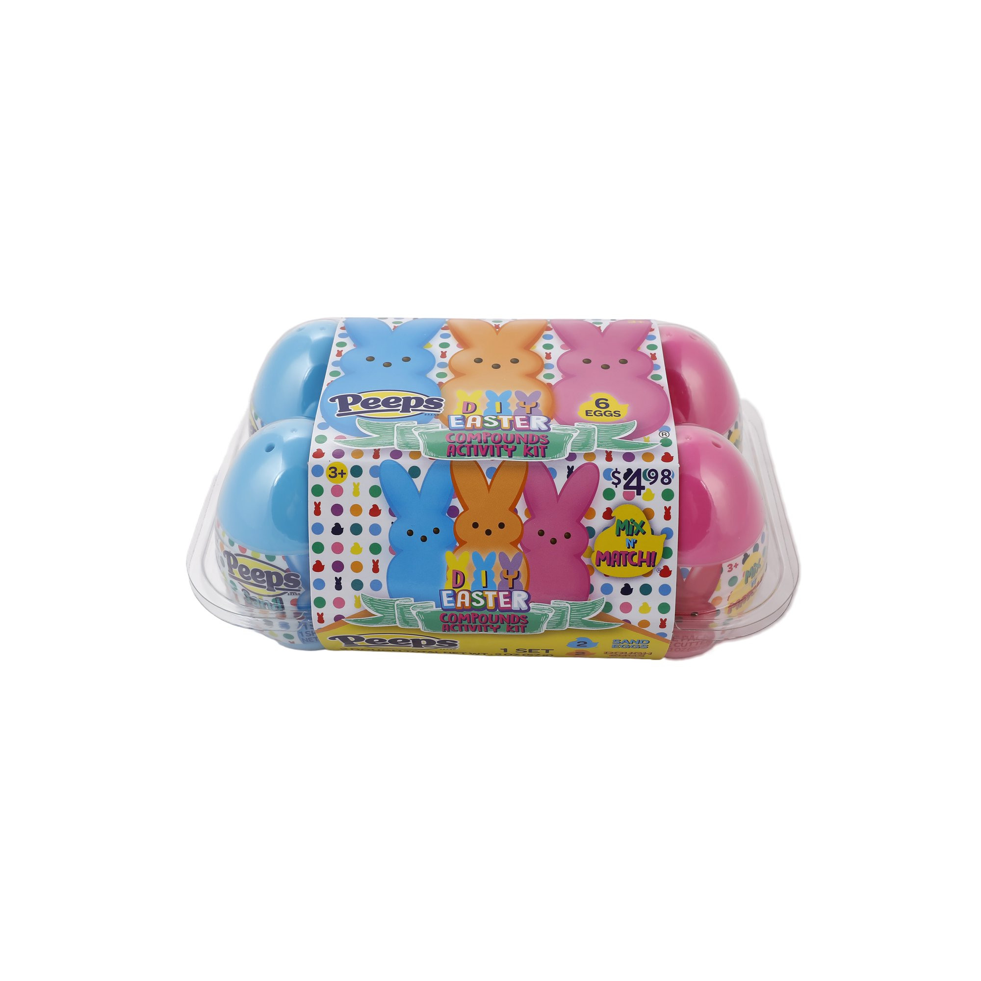 PEEPS® 6 Pack Dough, Sand, Slime Egg + Cutter | Walmart (US)