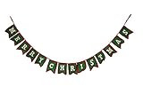 Creative Co-Op Merry Christmas Wool Felt Textile Garlands, Green | Amazon (US)