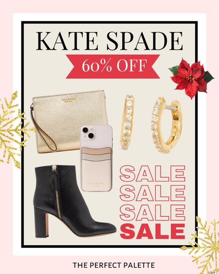 Get 60% off at kate spade ny ♠️✨! Gifts for the ladies in your life! Sale ends at 11:59 pm EST. #stockingstuffers ✨ 

#LTKGiftGuide #LTKparties #LTKHoliday