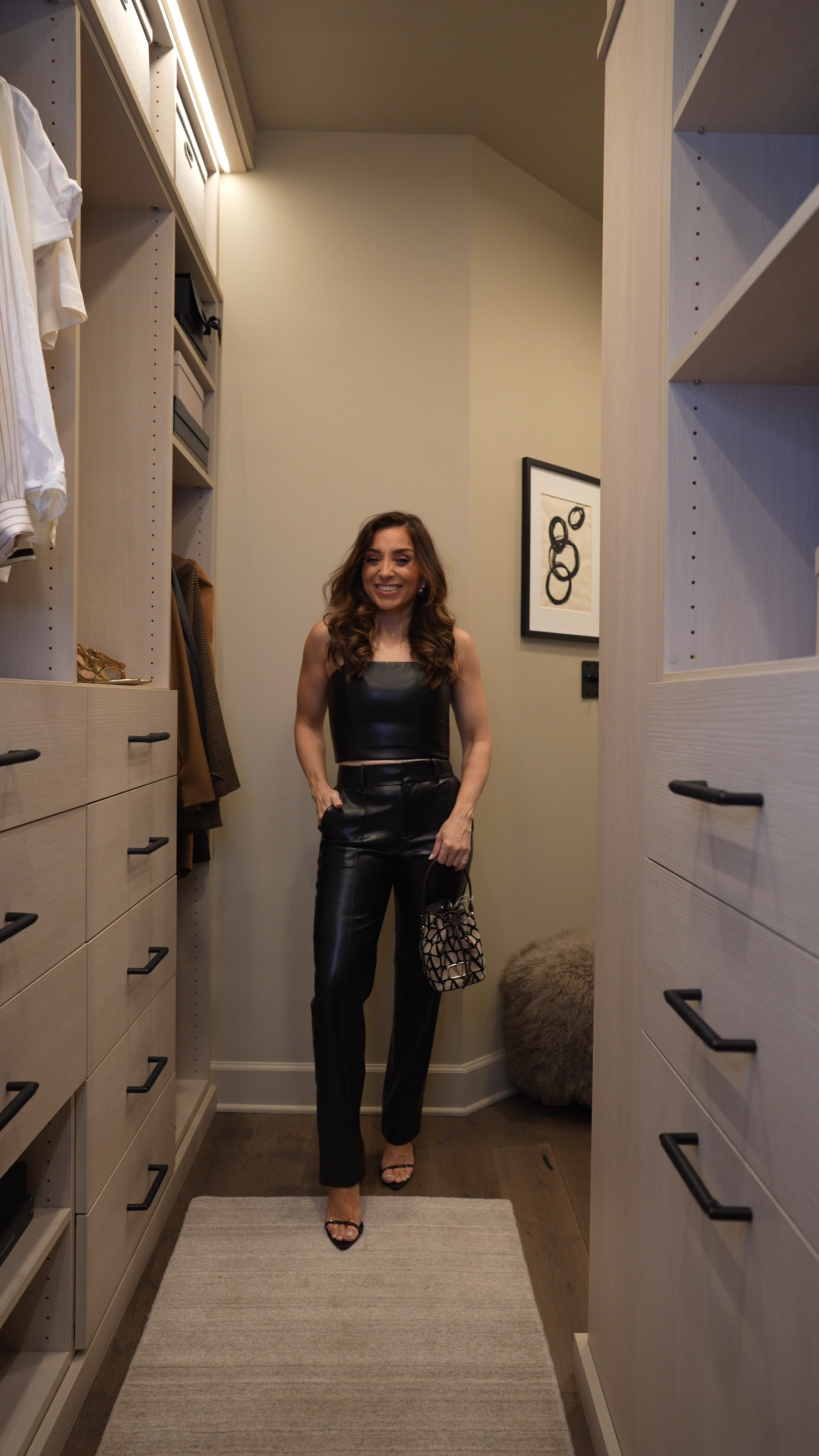 Faux leather on leather? Oh yeah. You can also throw a blazer on with this one! XxV 

#LTKworkwear #LTKstyletip #LTKover40