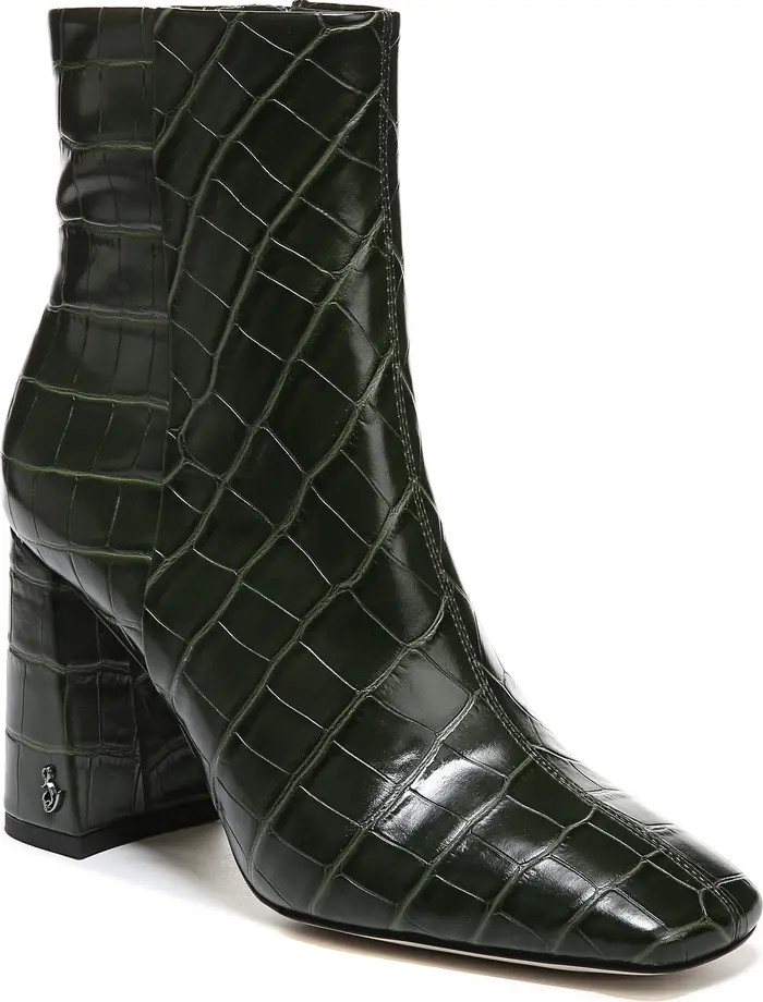 Sam Edelman Codie Square Toe Bootie | Nordstrom | Nordstrom