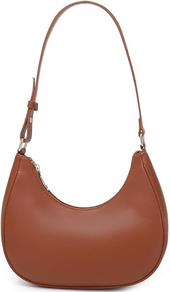 WSRYDJDL Crescent Shoulder Bags for Women Cute Hobo Tote Handbag Under the Arm Purses Mini Clutch... | Amazon (US)