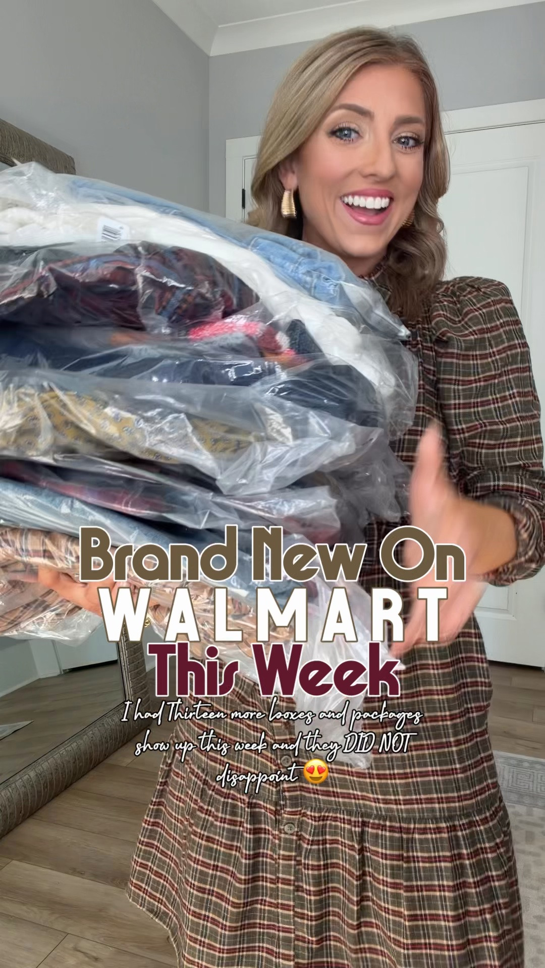 *Note: second half of the post is linked here! I can only link 30 items in a post. See my previous LTK post for the rest of the new arrivals ☺️

Okay these Walmart fashion new arrivals this week are SO GOOD 😍🙌 I had 10+ boxes show up and found some of the cutest new pieces for fall, plus a few early holiday finds I absolutely could not resist! 🎀✨

So many Walmart fashion finds worth checking out — plaid flannel shirt dresses, an oversized denim vest, the cutest new high rise jeans, bow embroidered + embellished jeans, an oversized denim shirt, comfy crochet trim sweatpants, striped everyday tops, the $19 corduroy jumper dress, $16 ribbed mock neck top and MORE! 🤎🍂

Walmart has been absolutely crushing the affordable fashion lately, and so many of these pieces look way more expensive than they are. Several are already giving me major sellout vibes, especially those bow jeans! 🎀🏃‍♀️💨

Which new arrival is your favorite?! 😍

#walmartfashion #walmartfinds #walmartnewarrivals #walmartstyle #walmartfashionfinds #affordablefashion #fallfashion #falloutfits #walmartoutfits #affordablestyle #fallstyle #holidayfashion #christmasfashion #womensfashion #womensfallfashion

#LTKootd #LTKPetite