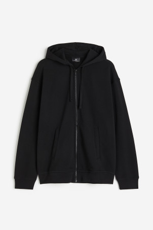 Loose Fit Hooded Jacket - Dark taupe - Men | H&M US | H&M (US + CA)