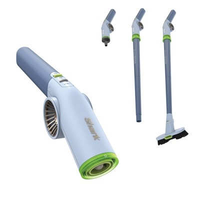Shark BlastBoss Indoor-Outdoor Air Blasting System, Cordless Floor Sweeper AB2112BL 8" Cleaning Path Sky | Target