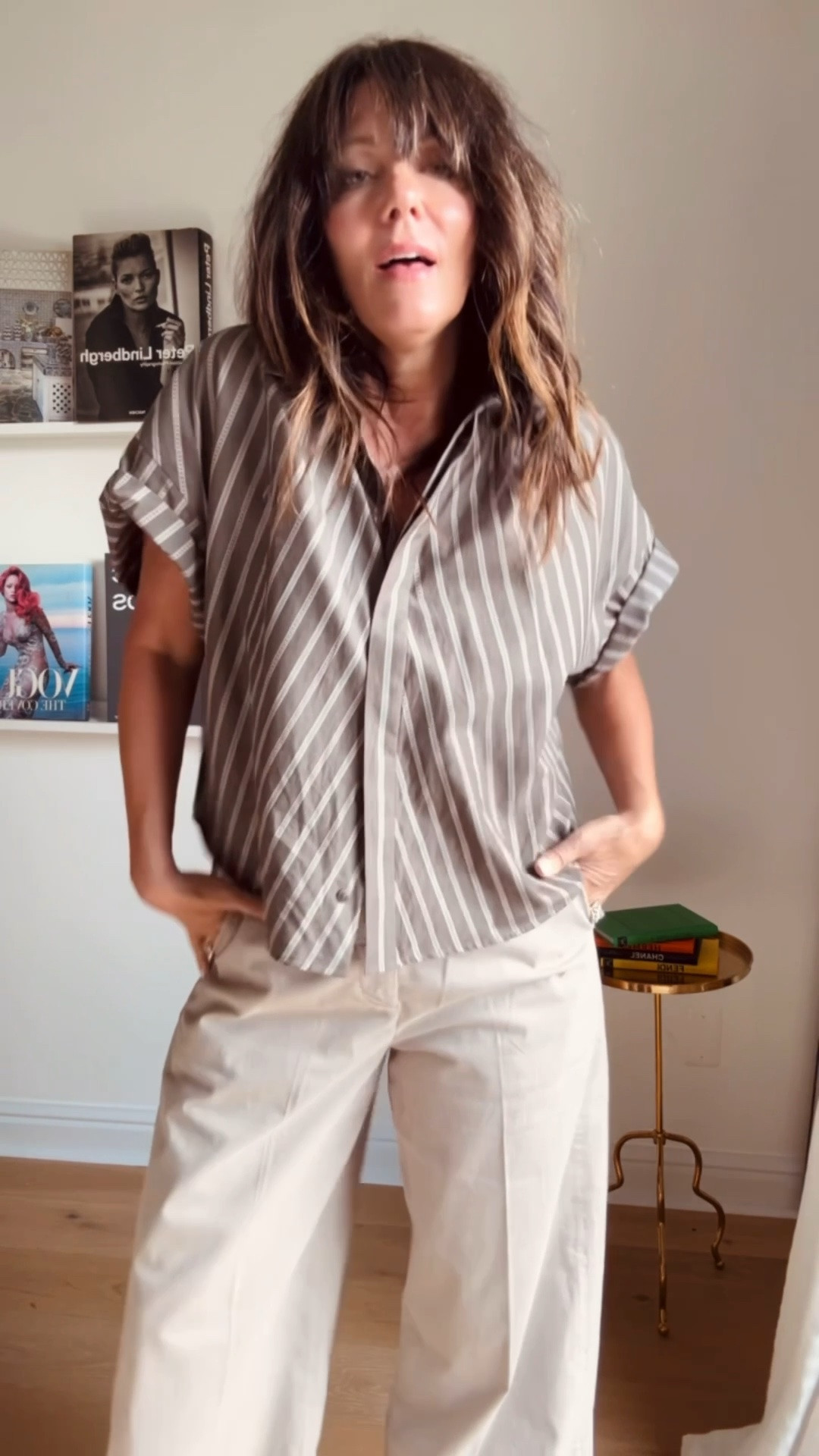 Rag and bone at massive savings! 
Love this shirt, I have several colors and patterns. Pants are so flattering -tts 
@nordstromrack 
#rackpartner

#LTKOver40 #LTKSaleAlert #LTKmomlife