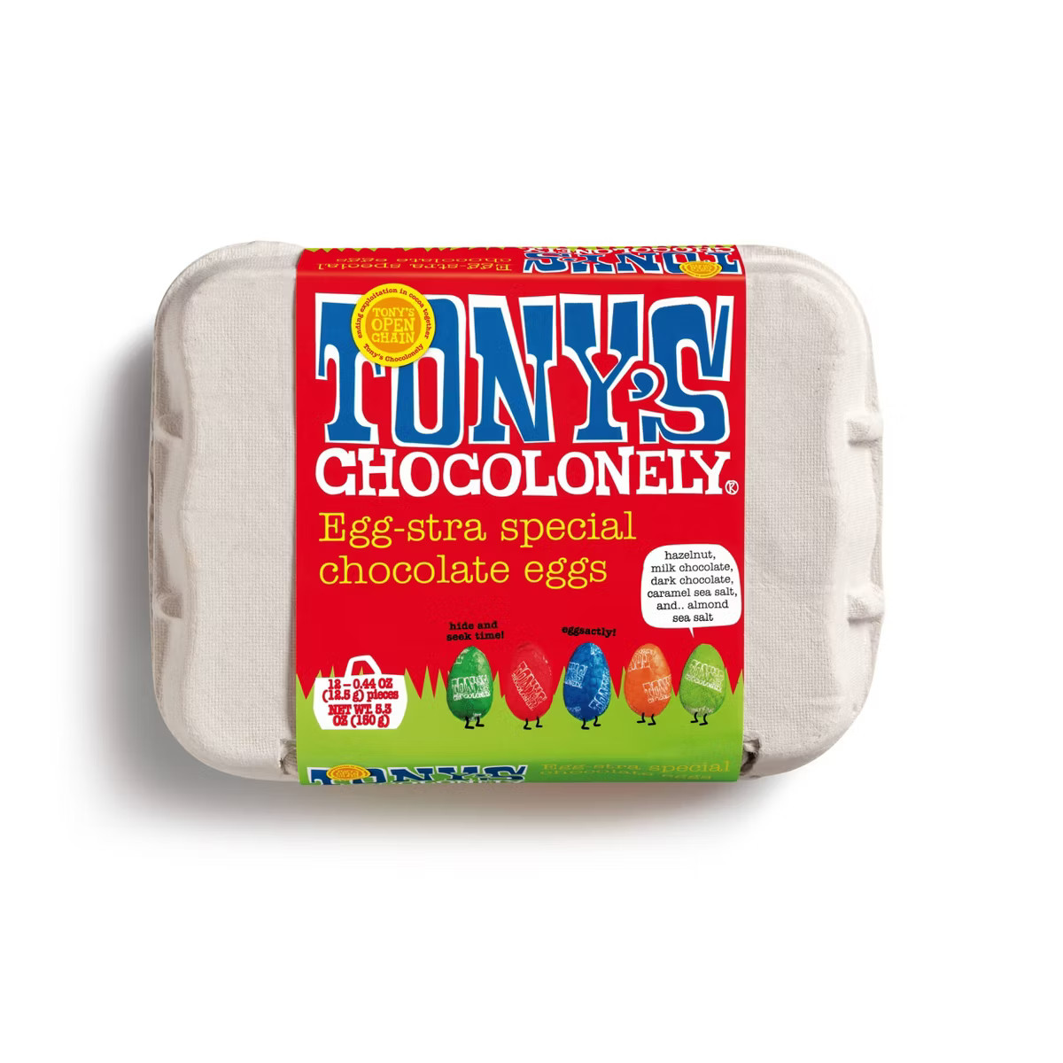 Tony's Chocolonely Easter Eggs Carton - 5.5oz | Target