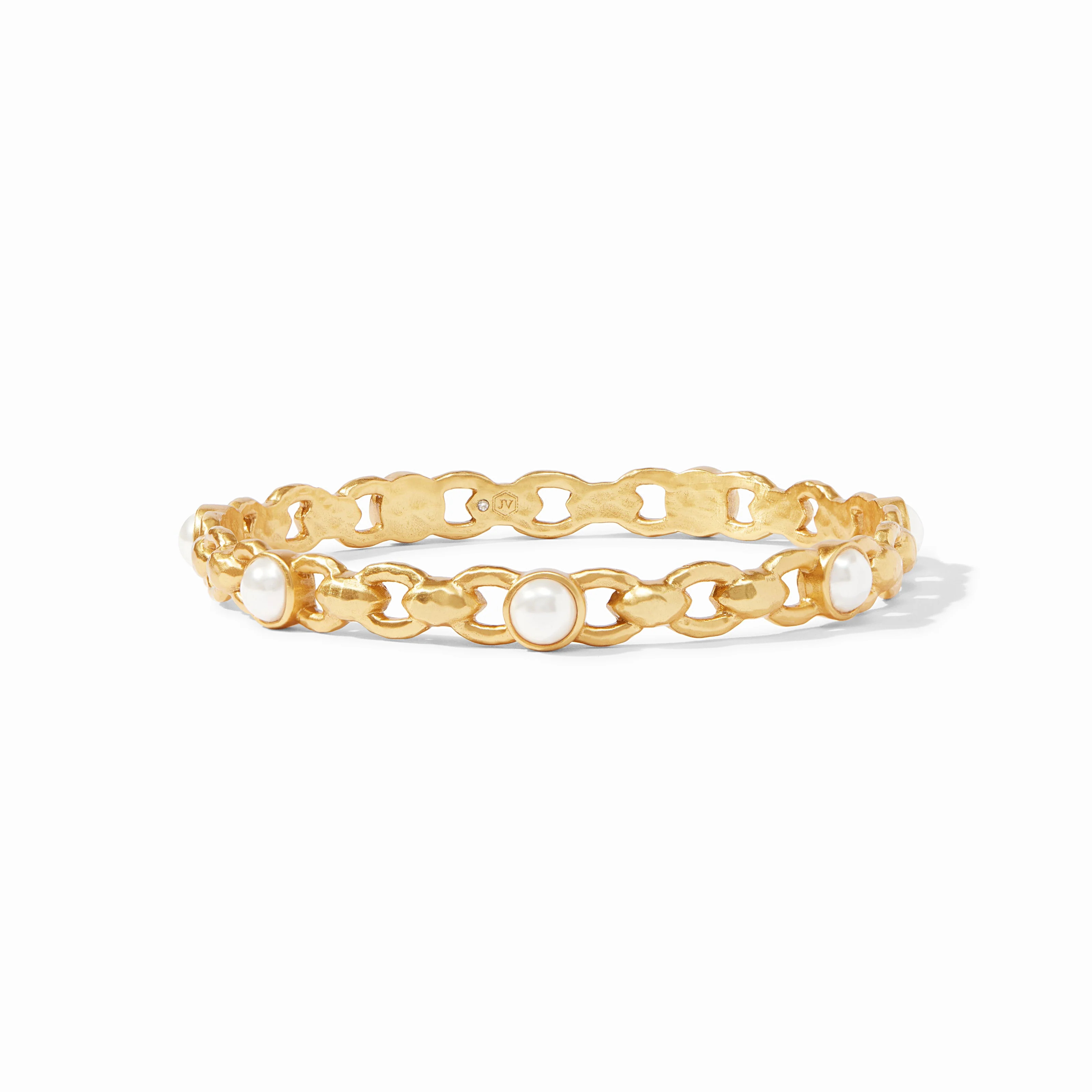 Palermo Pearl Bangle Bracelet | Julie Vos | Julie Vos