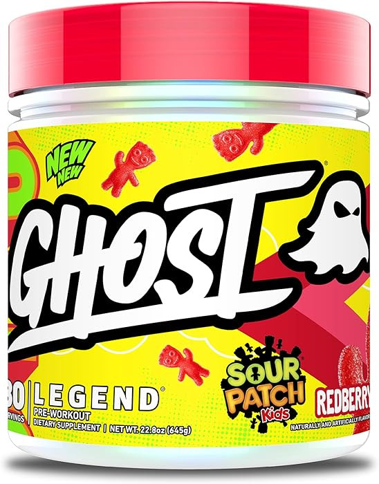 GHOST Legend Pre-Workout Powder, SPK Redberry - 30 Servings – Pre-Workout for Men & Women with ... | Amazon (US)