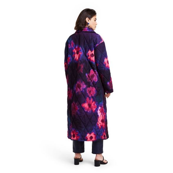 Women's Floral Print Quilted Jacket - Rachel Comey x Target Black | Target