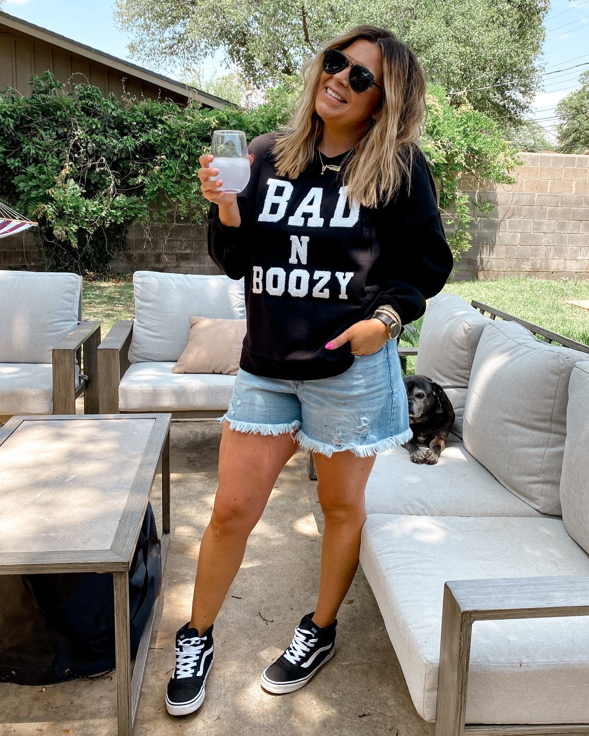 BAD N BOOZY PULLOVER | Judith March