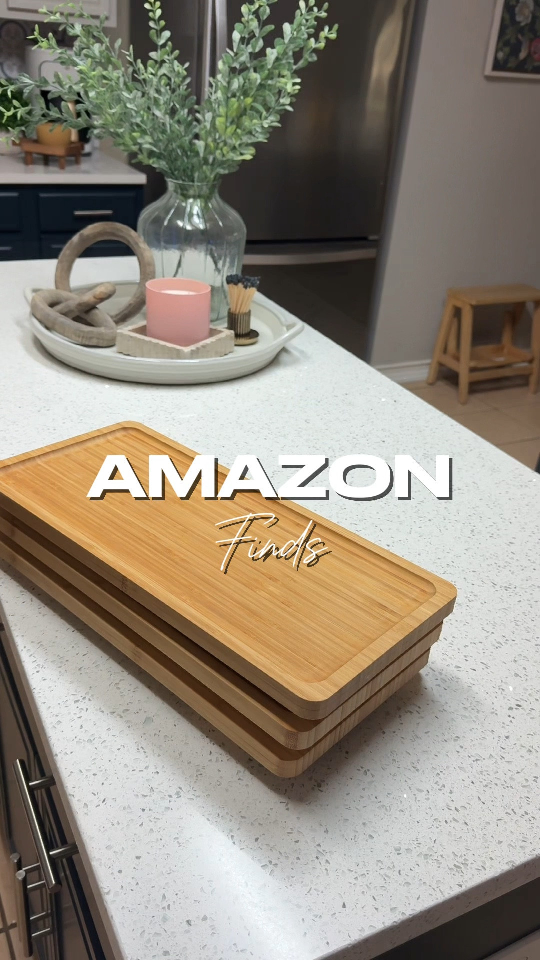 Natural Bamboo - Foldable 3 Tier  Display Stand

#amazonfinds

#LTKHome #LTKFindsUnder50