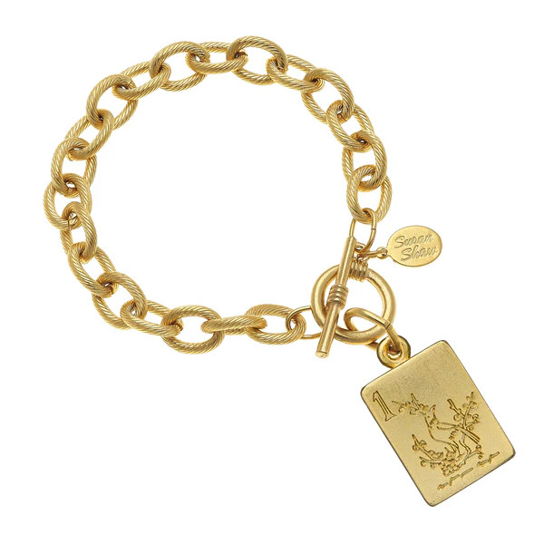 Bird Bam Mahjong Toggle Bracelet | Susan Shaw