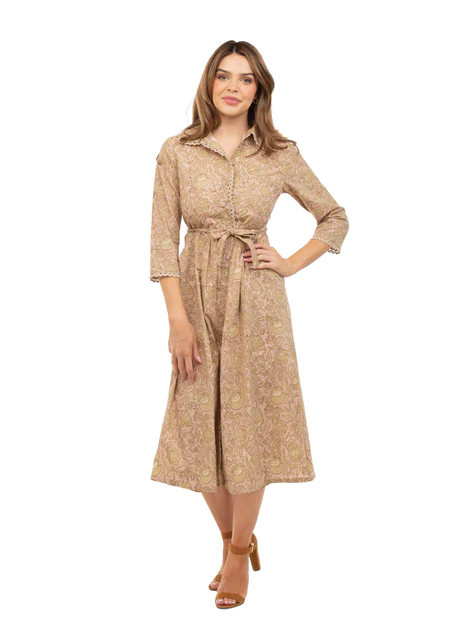 The Wentworth Midi | Dusty Floral | Beau & Ro