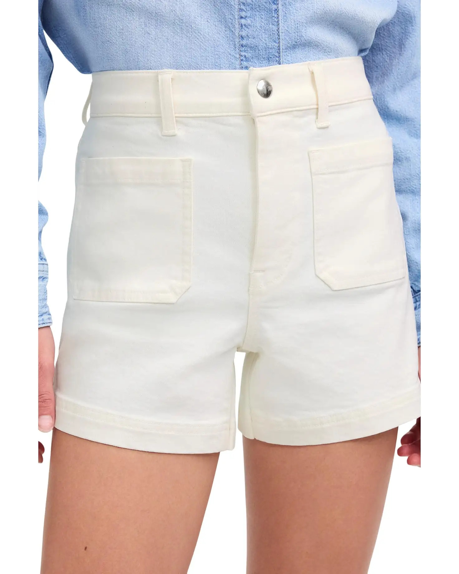 White Emmett Shorts - Tile White | Zappos