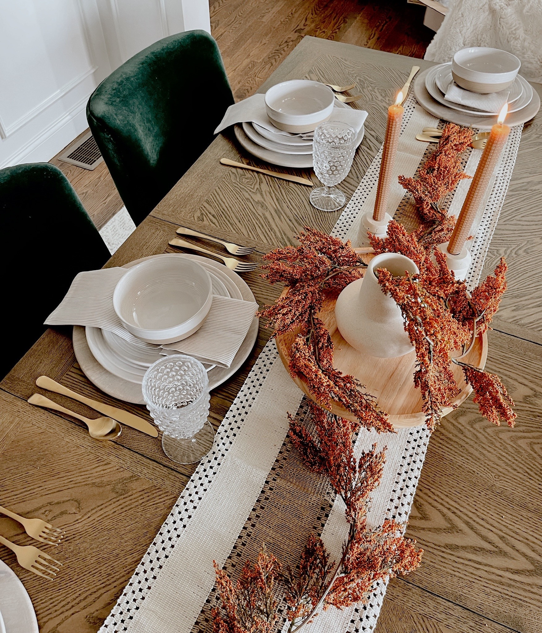 Home decor, fall table, fall tablescape, kitchen, Walmart kitchen, thanksgiving table, autumn table 

#LTKhome #LTKHoliday #LTKparties